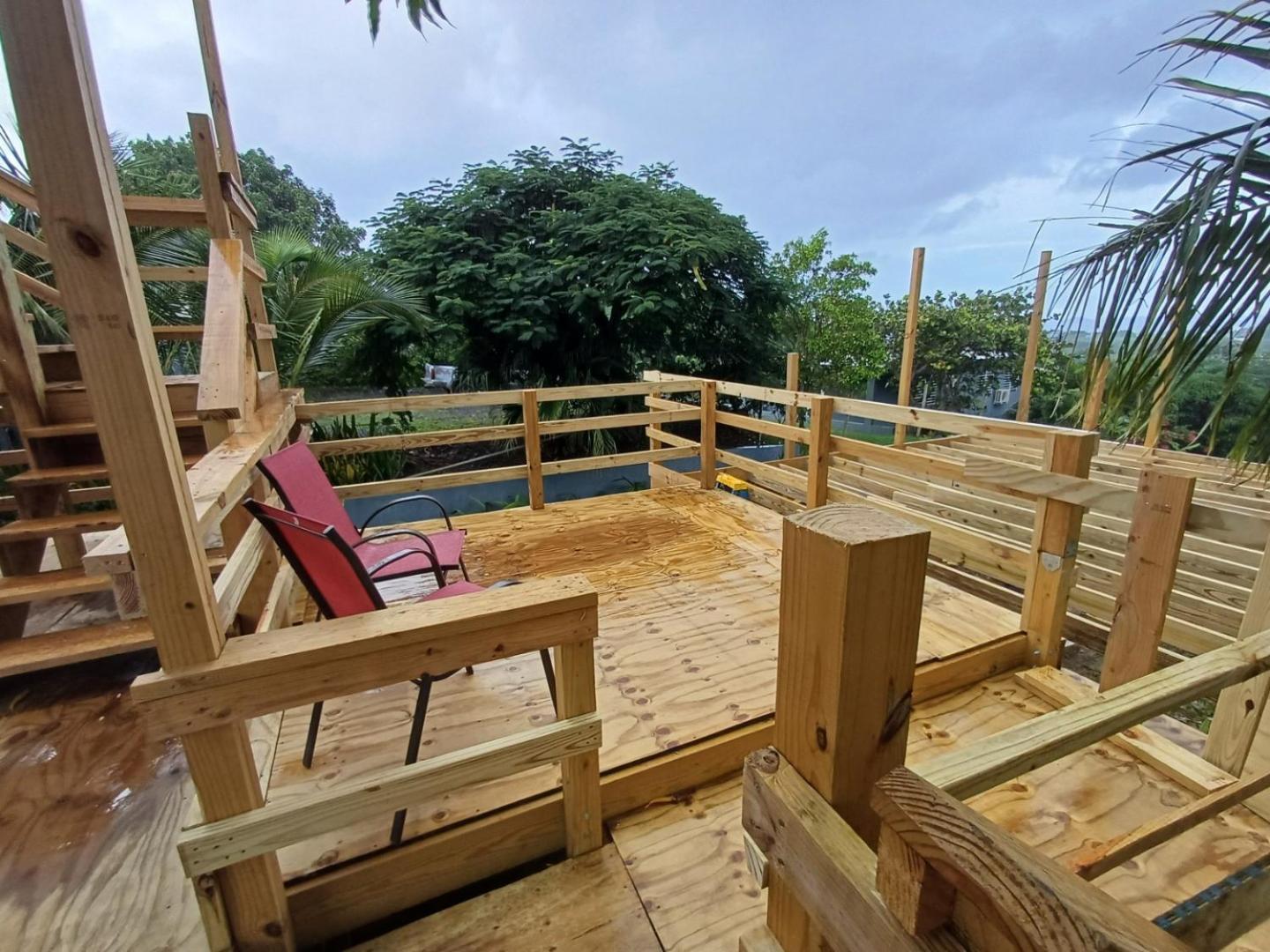 Rooster Run Glamping Camping Has Rooftop And Off The Ground Glamping Experience For 1 To 16 In A Single Tent And Views Of The Rain Forrest And To Culebra Across The Atlantic Ocean W Tents, Linens, Deluxe Air Beds, Warm Shower And More At A Great Pric Vieques Exterior foto